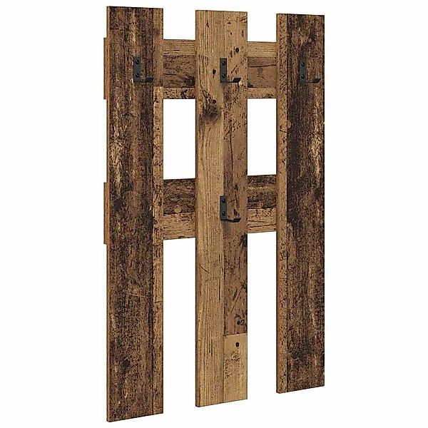 vidaXL Regal Wandmontierter Kleiderständer Altholz 65 günstig online kaufen