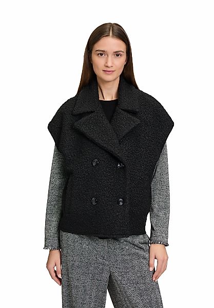 Betty&Co Plüschweste "Betty & Co Damen Kunstfell-Weste mit Taschen" günstig online kaufen