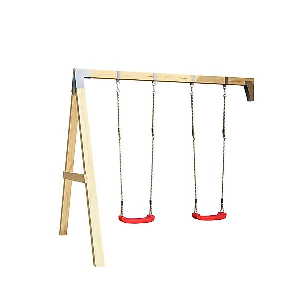 Lasita Schauckel-Set Tivoli 260,7 cm x 245,8 cm Natur/Unbehandelt günstig online kaufen