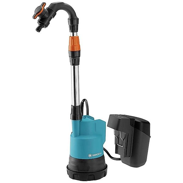 GARDENA Tauchpumpe Akku-Regenfasspumpe 2000/2 18V POWER günstig online kaufen