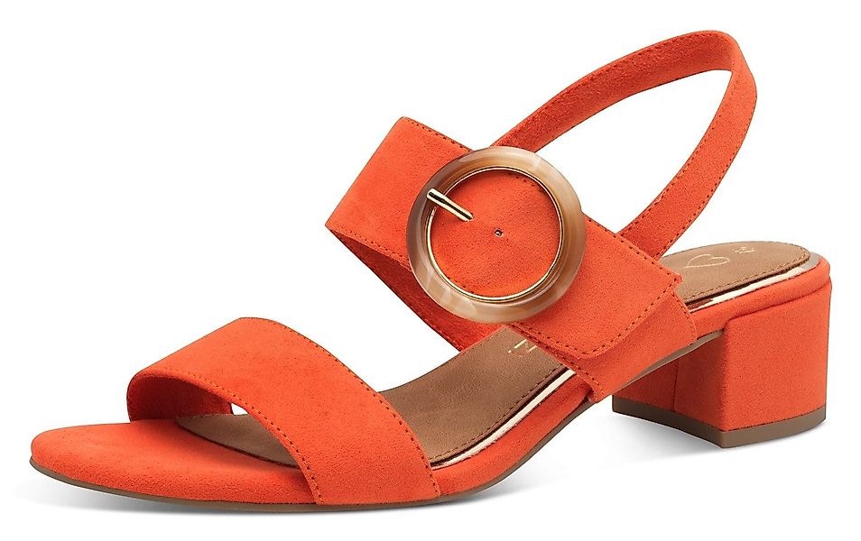 MARCO TOZZI Sandalette, Blockabsatz, Riemchensandale, Festtagsschuh günstig online kaufen