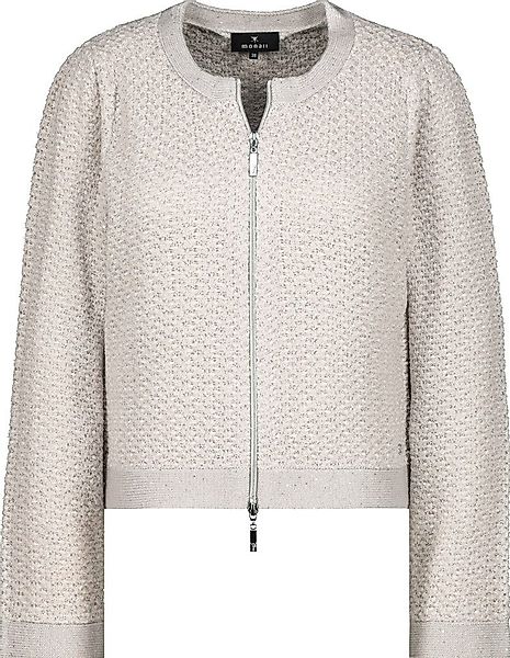 Monari Bolerojacke Glitzernde Bouclé-Jacke moon günstig online kaufen