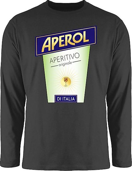 Shirtracer Rundhalsshirt Aperol Aperitivo Kostüm Flaschen Verkleidung I Kar günstig online kaufen