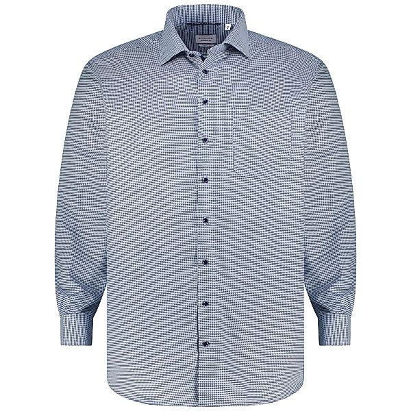 ETERNA Businesshemd aus "Dynamic Cotton™", bügelfrei Farbe blau Größe: 49 günstig online kaufen