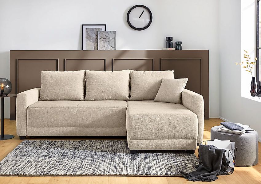 Jockenhöfer Gruppe Ecksofa "Venezia, inklusive Bettfunktion und Bettkasten" günstig online kaufen
