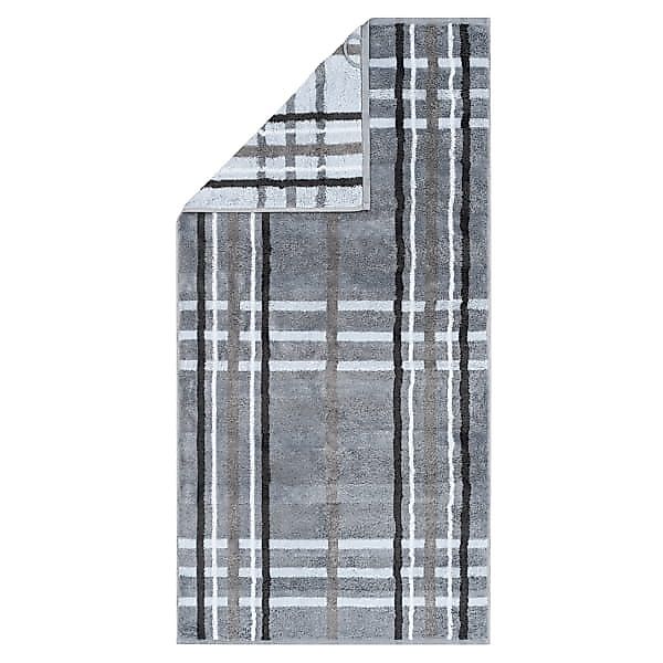 Cawö Handtücher Noblesse Check 1089 - Farbe: nordic blue - 11 - Duschtuch 8 günstig online kaufen