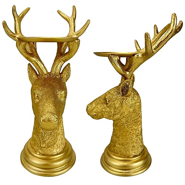 Online-Fuchs Kerzenhalter - Kerzenständer Hirsch für günstig online kaufen