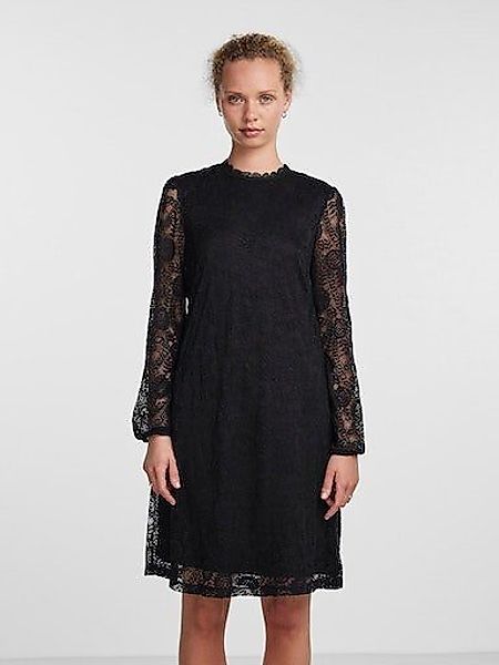 pieces Spitzenkleid PCOLLINE LS LACE DRESS günstig online kaufen
