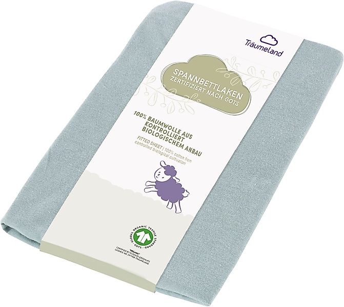 Träumeland Bettlaken "Spannbetttuch" aus Bio-Baumwolle günstig online kaufen