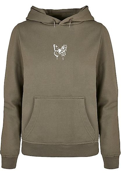 Merchcode Kapuzenpullover Merchcode Damen Ladies Flowers Bloom Basic Hoodie günstig online kaufen