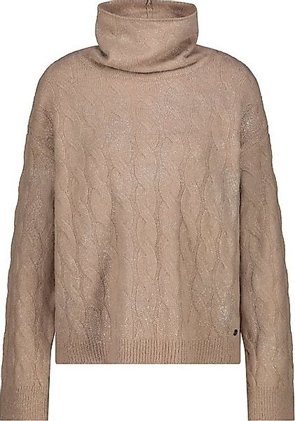 Monari Blusenshirt Pullover mit Glitzerdruck milk günstig online kaufen