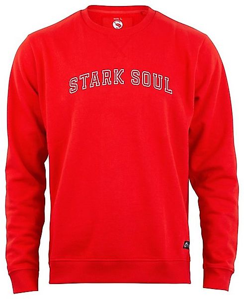 Stark Soul® Sweatshirt Sweatshirt "College" Rundhals-Sweater Unisex günstig online kaufen