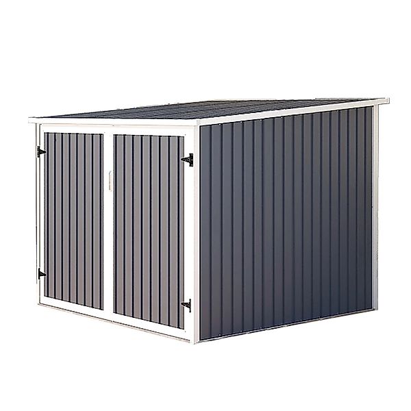 Hattoro Fahrradgarage Bicycle Fahrradhaus Fahrradbox Bike Box 5,6m³ Metall günstig online kaufen