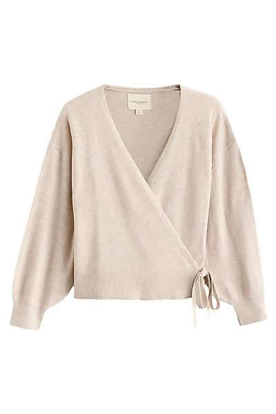 LAURA ASHLEY Strickjacke Laura Ashley Wickelstrickjacke günstig online kaufen