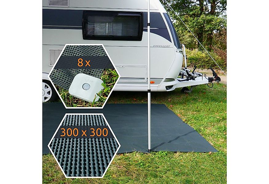 yourGEAR Zeltteppiche yourGEAR Outdoor Soft Carpet 300 x 300 cm - Vorzeltte günstig online kaufen