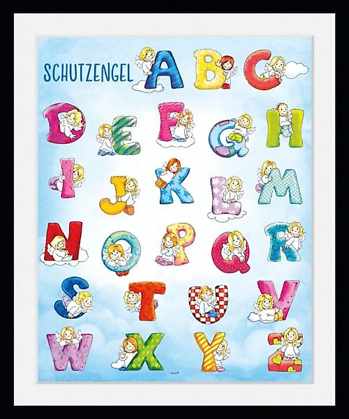 queence Bild "Schutzengel ABC", Buchstaben, (1 St.) günstig online kaufen