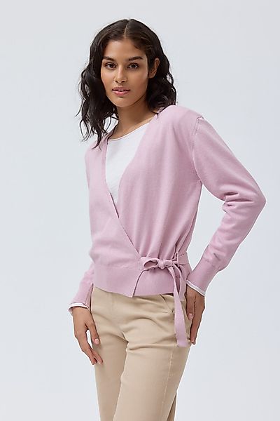 People Wear Organic Wickelpullover aus Bio-Baumwolle günstig online kaufen