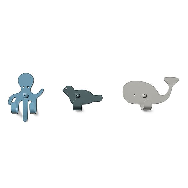 Wandhaken Zoo 3er Set Ocean günstig online kaufen