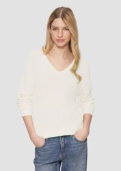 QS Longpullover Strickpullover Pullover mit Strukturmuster günstig online kaufen