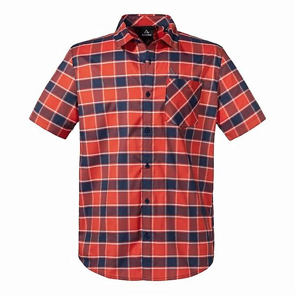 Schöffel Outdoorhemd Shirt Elmoos SH M mit gesticktem Markenlogo auf Brust günstig online kaufen