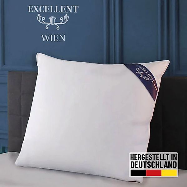 Excellent 3-Kammer-Kopfkissen »Wien«, Füllung: 60% Daunen / 40% Federn (Auß günstig online kaufen