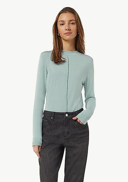 comma Langarmshirt T-Shirt Langarmshirt mit Nahtdetail günstig online kaufen