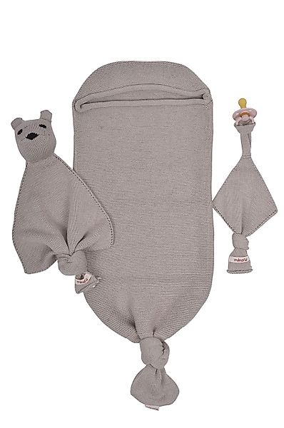 Babydecke Minora Baby Strickwaren Cocoon-Tedy Swaddle günstig online kaufen