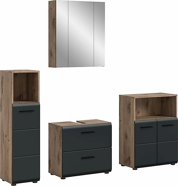 welltime Badmöbel-Set "FLORENZ, TOPSELLER, 4-teilige Badkombination, hochwe günstig online kaufen