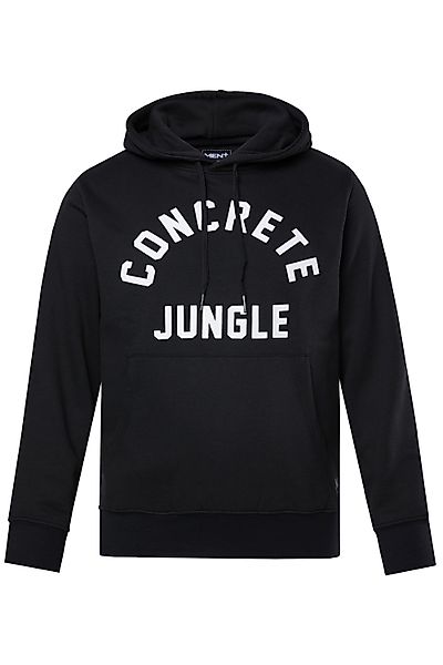 Men Plus Sweatshirt Men+ Hoodie Brustprint günstig online kaufen