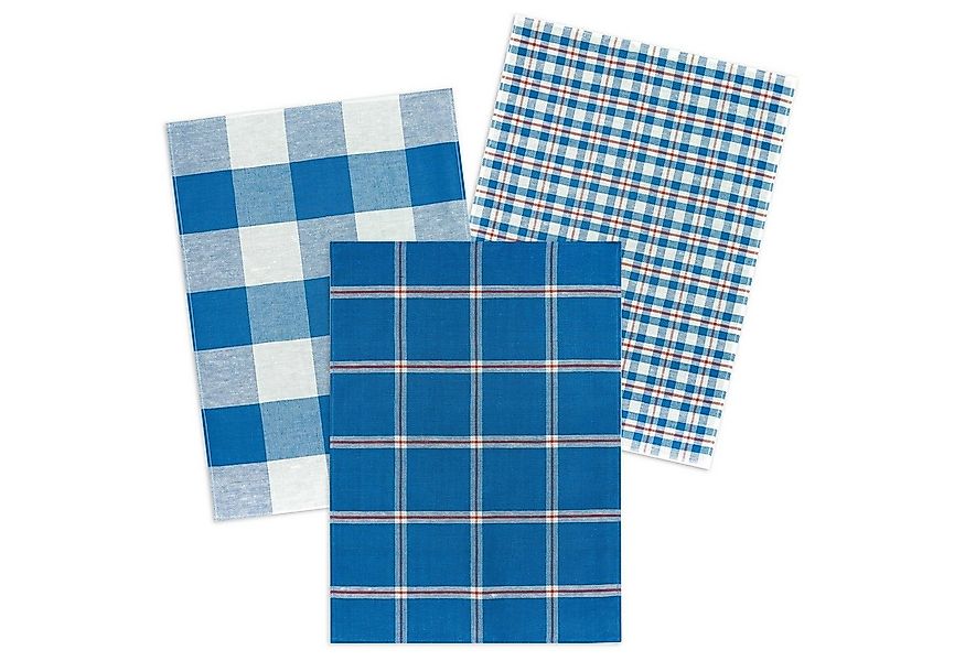 Kracht Geschirrtuch Landhaus, (Set, 3-tlg., Set), 3er Pack Geschirrtücher ( günstig online kaufen