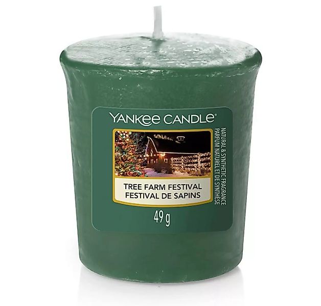 Yankee Candle Votivkerze Tree Farm Festival 49 g günstig online kaufen