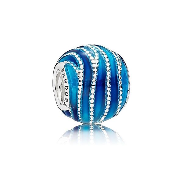 Pandora Bead 797012ENMX Charm Blue Wellen günstig online kaufen