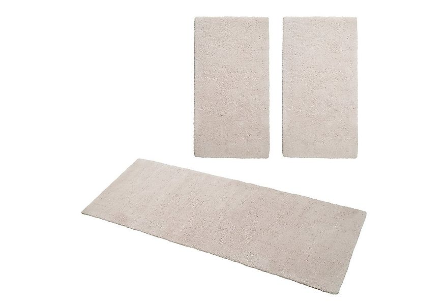 my home Hochflor-Bettumrandung Microfaser Teppich Magong, besonders weich, günstig online kaufen