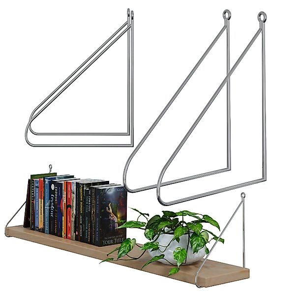 HAGO Wandregalhalter DIY 2er Set Wandregalhalter günstig online kaufen