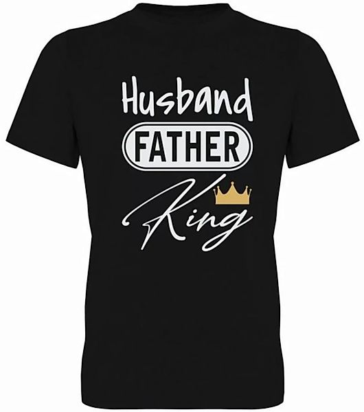 G-graphics T-Shirt Husband – Father – King Herren T-Shirt, mit Frontprint, günstig online kaufen