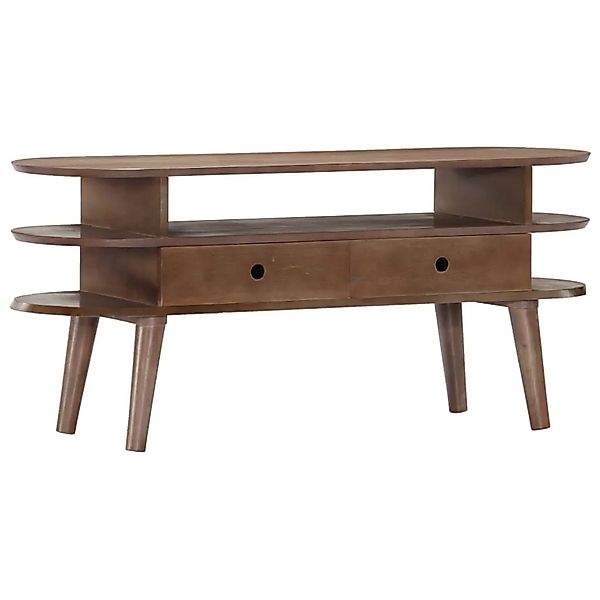 vidaXL TV-Schrank 110×35×50 cm Massivholz Akazie 282874 günstig online kaufen