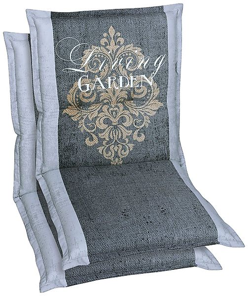 GO-DE Sesselauflage, (Set, 2 St), 100 günstig online kaufen
