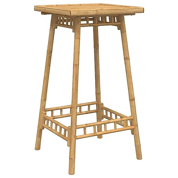 vidaXL Garten-Bartisch Quadratisch 55x55x100 cm Bambus 4108229 günstig online kaufen