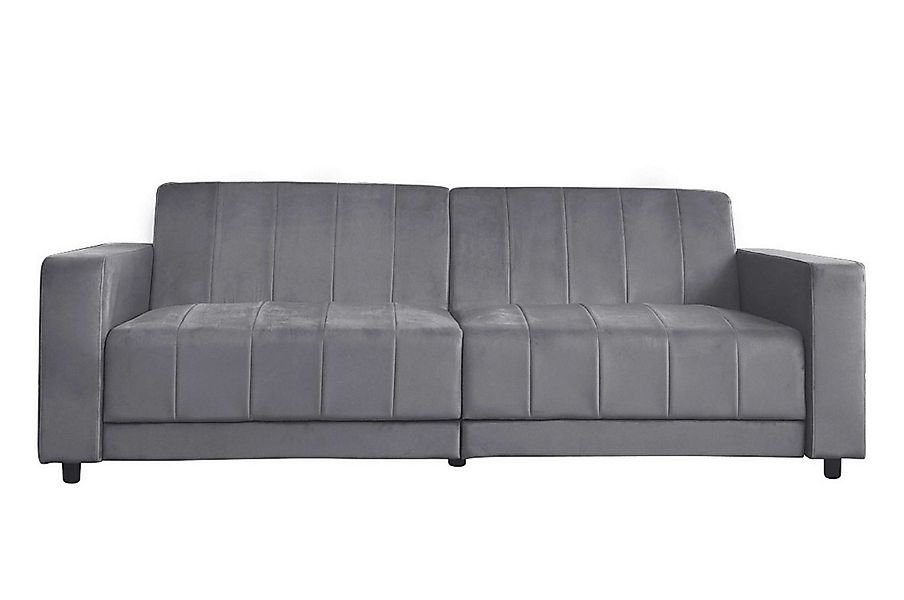 Dorel Home 3-Sitzer Allie II Schlafsofa 225 cm, Bett-Funktion (108/190cm), günstig online kaufen