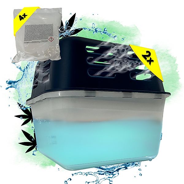 TronicXL Granulat-Luftentfeuchter 2 Luftentfeuchter + 4 günstig online kaufen