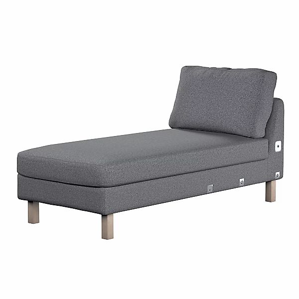 Bezug für Karlstad Recamiere Zustellsofa, kurz, dunklegrau, Bezug für Karls günstig online kaufen