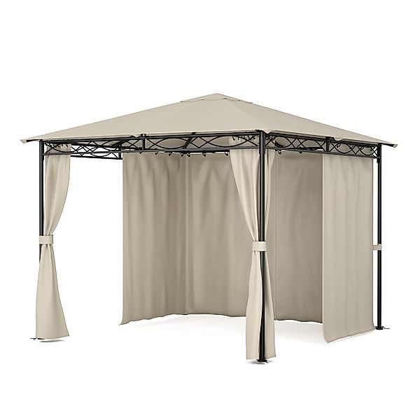 blumfeldt Pavillon Mondo 3x3, (Set), Pergola günstig online kaufen
