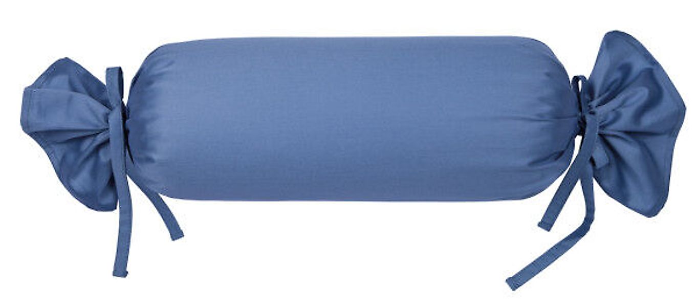 Janine Janine Mako-Satin-Bettwäsche Colors 31001 jeansblau Größe:  15x40 cm günstig online kaufen