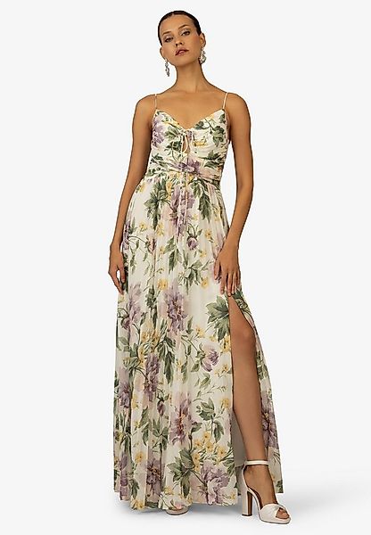 Kraimod Abendkleid mit Plissee und Spaghettiträgern günstig online kaufen