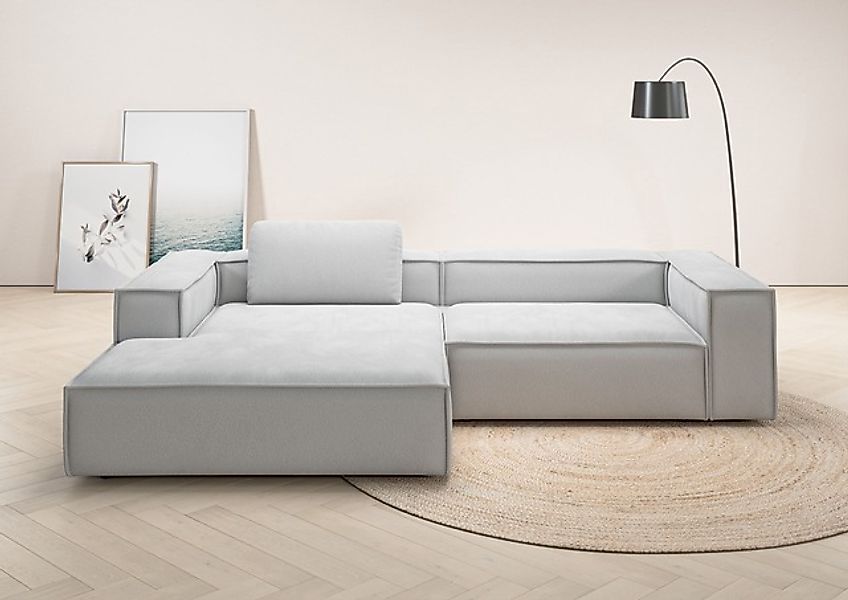 Places of Style Ecksofa »Watertown, modernes XXL L-Form, 306 cm breit«, Gro günstig online kaufen