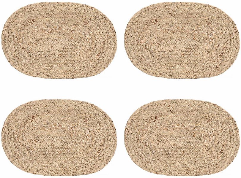 Zeller Present Platzset abwischbar, oval, 30 cm günstig online kaufen