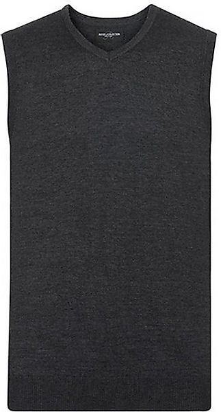 Russell Sweatshirt Men´s V-Neck Sleeveless Knitted Pullover günstig online kaufen