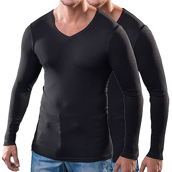 HERMKO Unterziehshirt 164680 2er Pack Herren günstig online kaufen