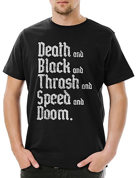 Urban Backwoods Print-Shirt Heavy Metal Styles günstig online kaufen