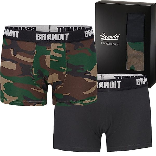 Brandit Boxershorts Brandit 2er Pack Army günstig online kaufen